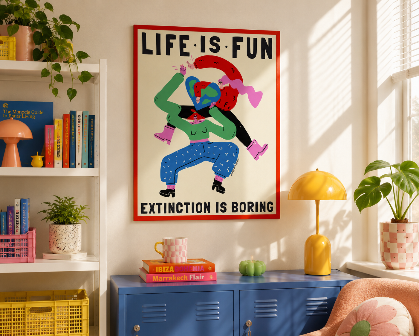 Gabriela Basin Fine Acts Life is fun
