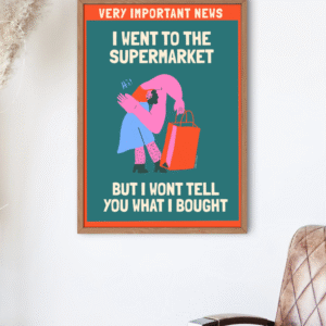 I Went to the Supermarket but I Won’t Tell You What I Bought