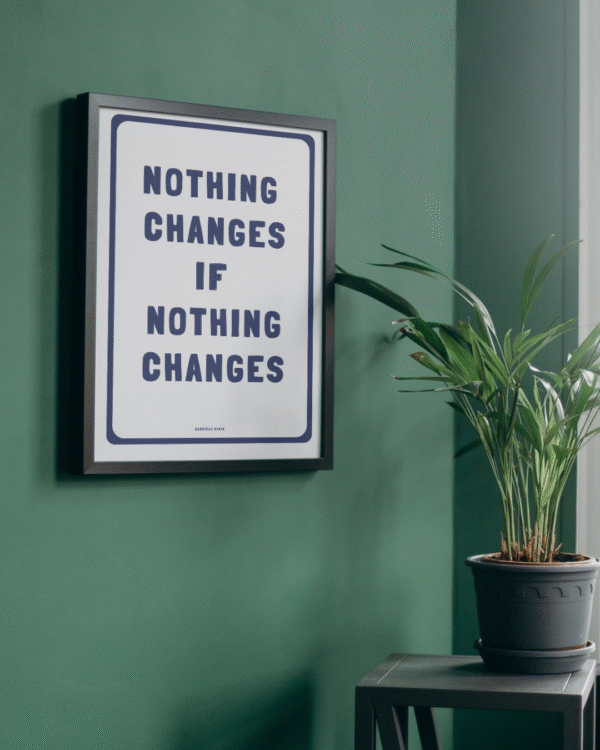 Nothing changes if nothing changes - Imagen 2