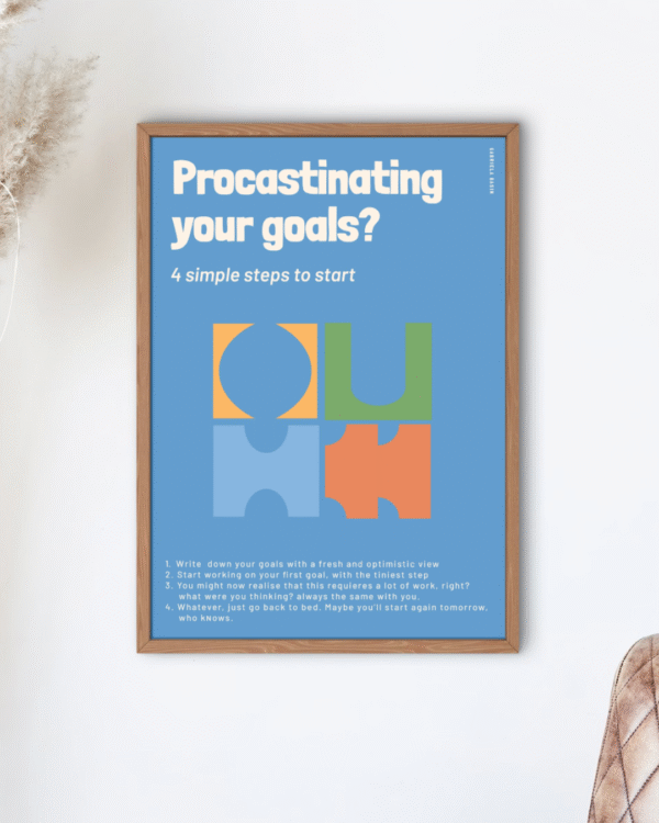 Procrastinating your goals - Imagen 2
